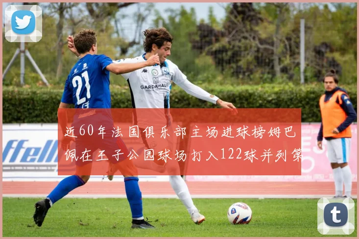 近60年法国俱乐部主场进球榜姆巴佩在王子公园球场打入122球并列第三